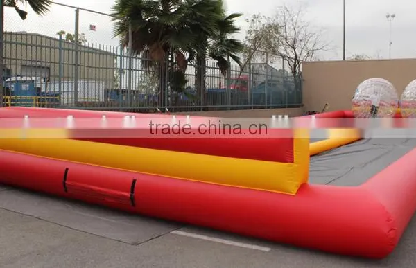 Dual Lane Human Hamster Ball Inflatable Race Track Challenge for Sale photo-4
