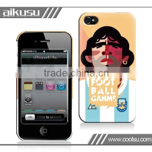 Wholesale Factory Luxury Epoxy Gel Skin PU Case Cover for IPhone 4 5s photo-2