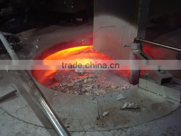Hot Sale Automatic Industrial Biomass Wood Pellet Burner Aluminium Melting Furnace 300/500/800/1000KG Capacity photo-5