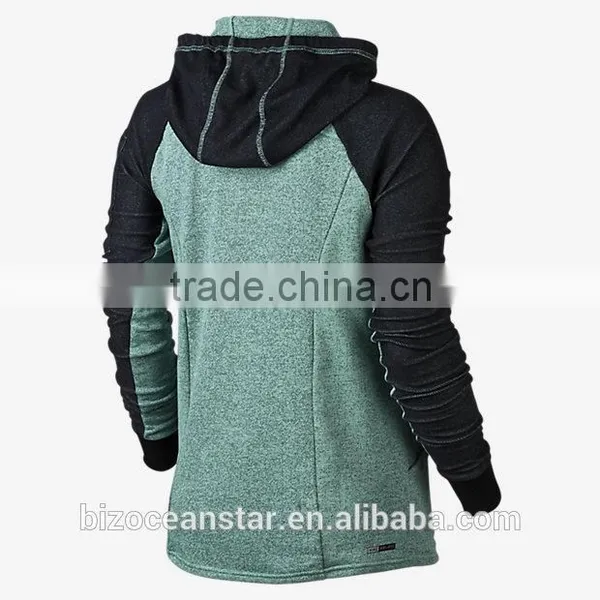 100% Polyester Windproof Full Zip Custom Basketball Jacket Basketball Women's Hoodie photo-2