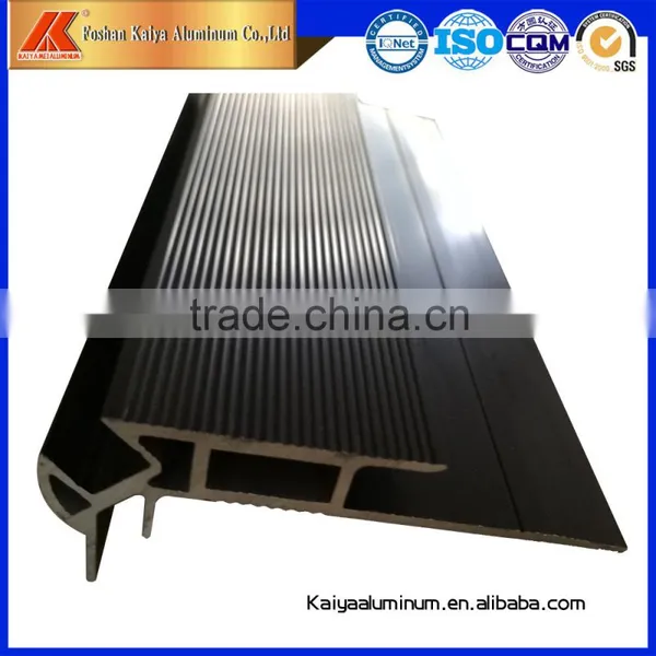 Matting Anodizing Black Steps Lighting Decoration Aluminum LED Bar Profile photo-3