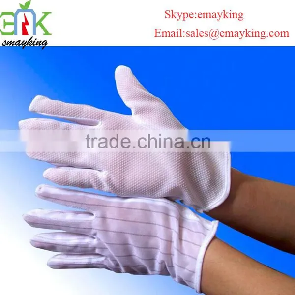 ESD Nylon Carbon Glove With PU Coated Top Fit photo-5