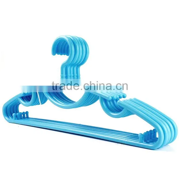 Blue Dress Hanger,plastic Clothes Hanger photo-4