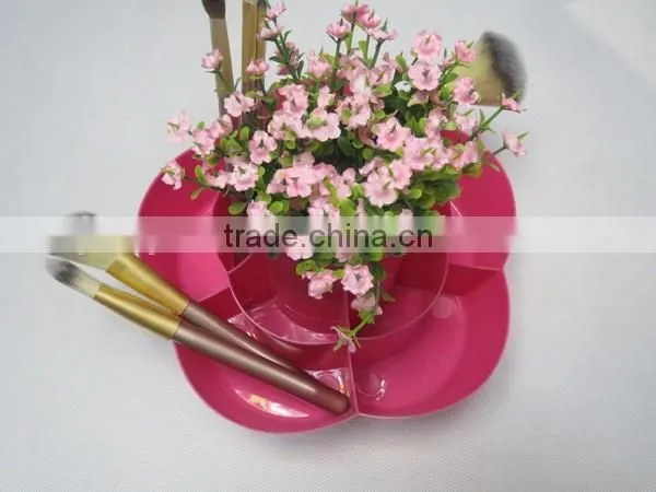 Makeup Rotatable Plastic Storage Tray / Flower Stand / Displays Stands / Rotating Storage Tool photo-6