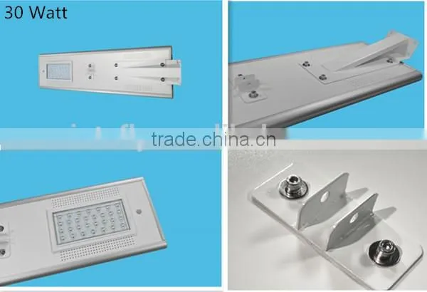 Solar Power 30W LED Street Light Lamp, All in One Solar Lamp photo-4