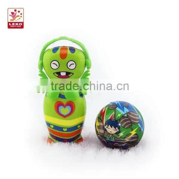 Interchangeable Personification PU Bowling Ball for Kids photo-3