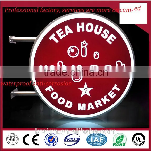Rotating Light Box ,led Slim Aluminum Frame Light Box for Advertising photo-3