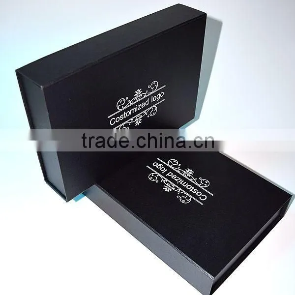 Custom Made Folding Box New Design With Ribbon Luxury Gift Box photo-3