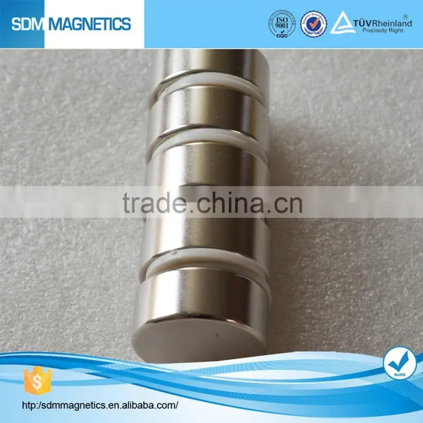 Custom Shape N35-N52 Block Sintered Neodymium Cylinder Magnet photo-5