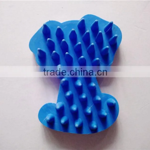 Pet Dog Cat Grooming Bath Massage Rakes Brush Puppy Hair Fur Comb Cleaner photo-2