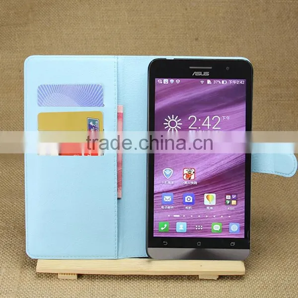 Hot Selling Mobile Phone Leather Case Leather Flip Case For Asus Zenfone 6 photo-5