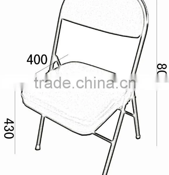 Cheap Metal Commercial Furniture Office Conference Folding Chair photo-3