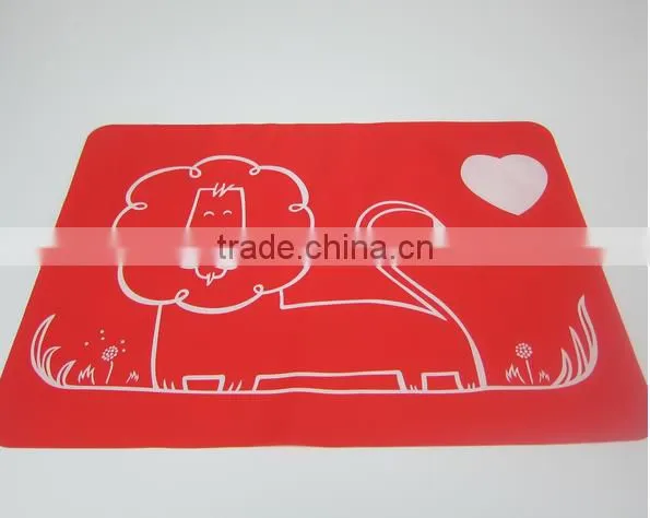 Custom Silicone Baby Placemat Kids Silicone Placemat photo-4