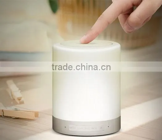 Hot Selling Hands-free Calls Mini LED Light Bluetooth Speaker With FM Radio photo-6