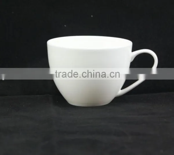 White Body Crockery Porcelain New Bone China Coffee Cup