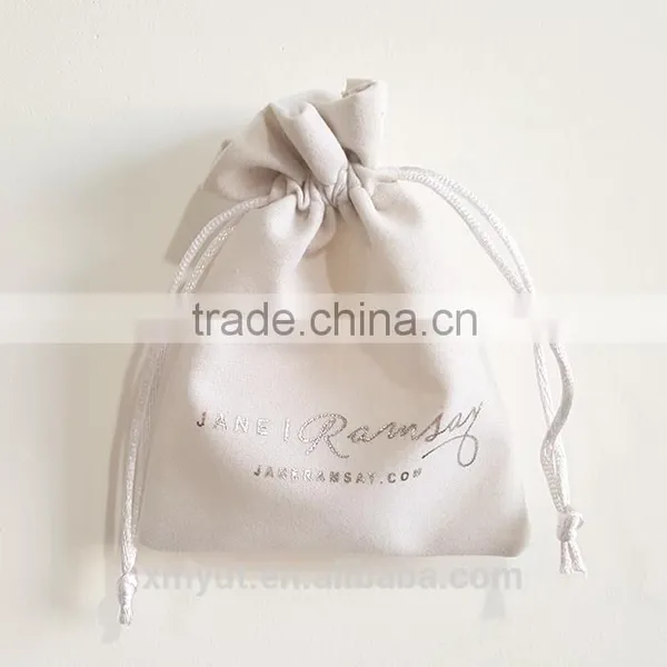 Custom Velvet Drawstring Jewellery Pouch Bag