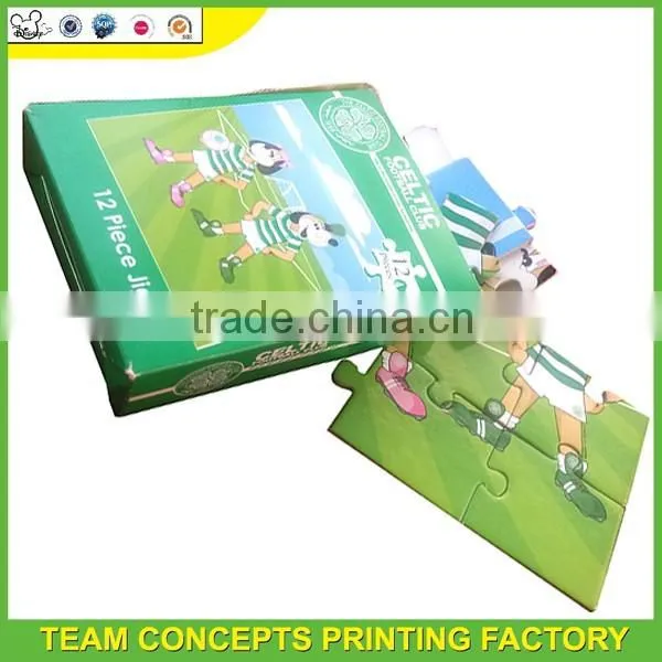 12pcs Custom Kids Mini Jigsaw Puzzle Games photo-4