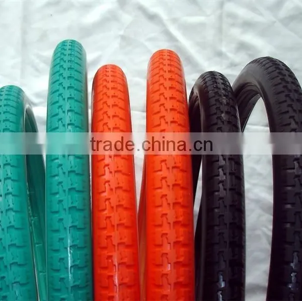 27x1 1 4 Colorful Road Bicycle Tire photo-3