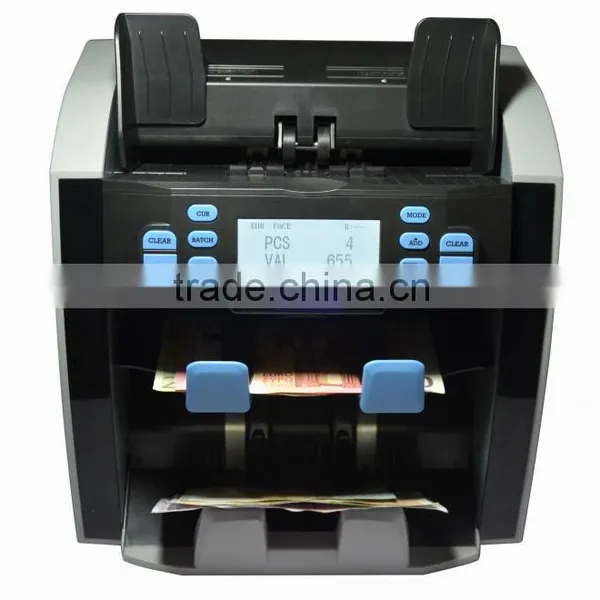 2014 Almighty Banknote Cash Counter Sorter For USD EURO Etc photo-2