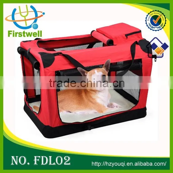 Folding Fabric Various Sizes Dog Cat Carrier Soft Dog Crate