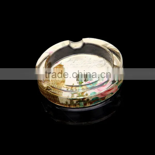 Popular Hot Sell Round Crytal Ashtray and Ashtray Wholesale