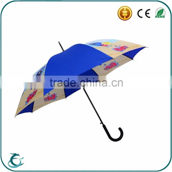 Customized Promotional Logo Gifts Automatic Rain Straight Umbrella photo-2