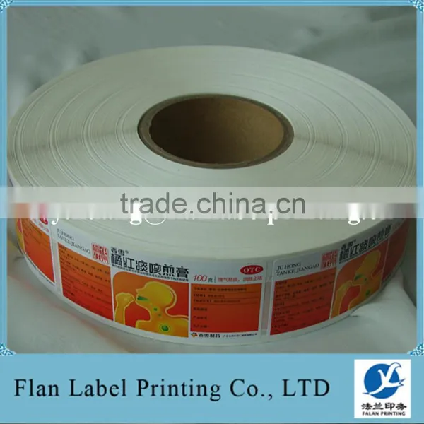 Roll UV Oil Pharmaceutical Label
