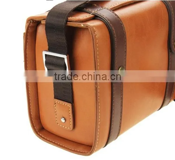 Factory High Quality Stylish Leather Camera Case Bag in Dongguan photo-5