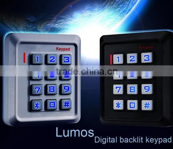 Lumos Digital Backlit Keypad Access Control