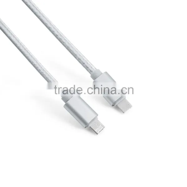2016 New Product 2 in 1 Usb Data Cable One Head for Ios and Android photo-2