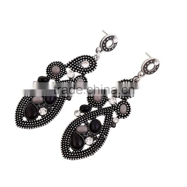 Wholesale Best Quality Imitation Gemstone Jewelry Water Drop Earrings photo-4