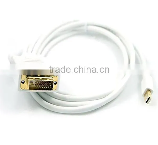 Custom Logo Mini dp to Dvi Gold Plated Male Mini Displayport to Dvi Cable photo-6