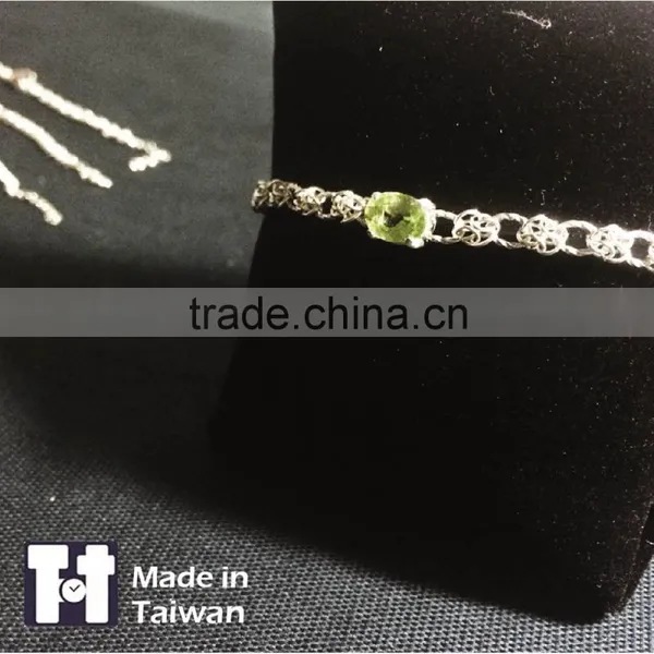 925 Byzantium Spar Sterling Silver Bracelet Customized Jewelry photo-2