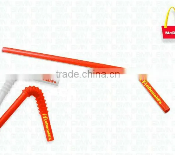 2015 Hot Sale Hard Art Plastic Drinking Straw for Party photo-5