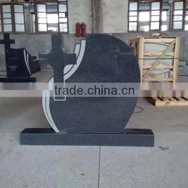 Black Marble Tombstone Headstone photo-4