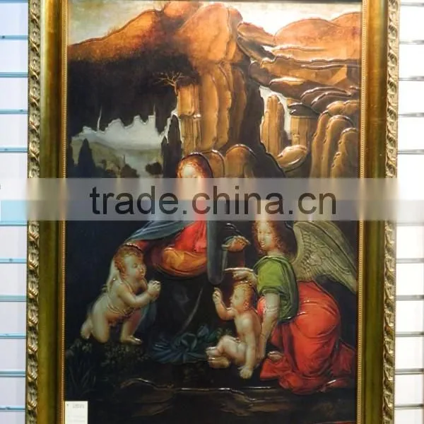 Abstract Handmde Home Decor Art Khana Kaaba Oil Painting photo-3