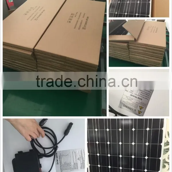 2015 New Solar Panel Wholesale 300w photo-3