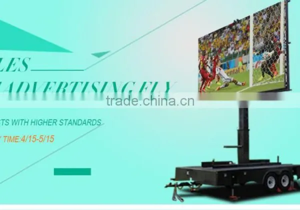Hot Selling Customize Rental Mounted Led Video Screen Trailer photo-3