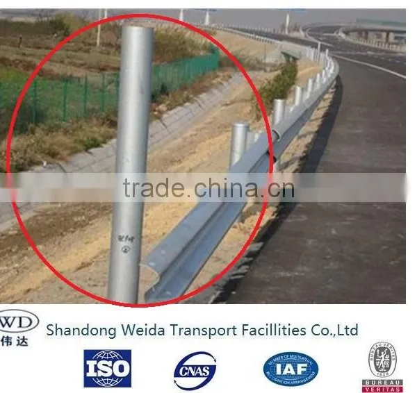 S235JR Round Steel Guardrail Post photo-4