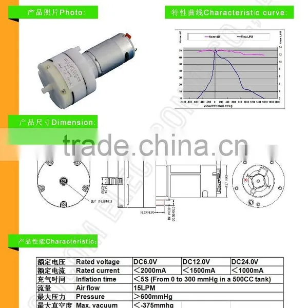 Mini Vacuum Pump, Small Air Compressors photo-2