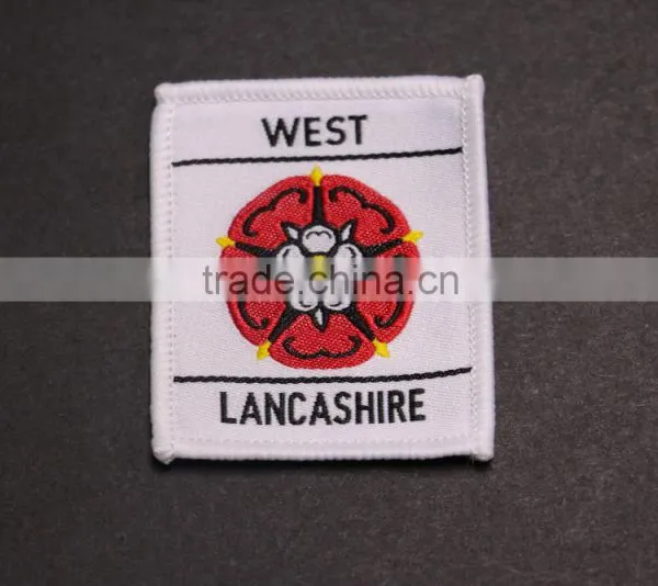 2016 Hot Sales Centerfold High Density Garment Woven Label For Clothing photo-3