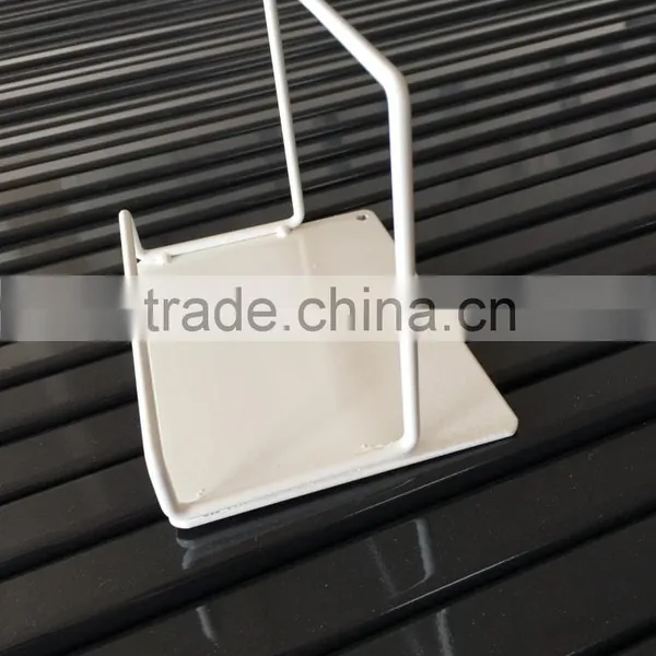 Powder Coating White Counter Top Book Store Display Shelves photo-6