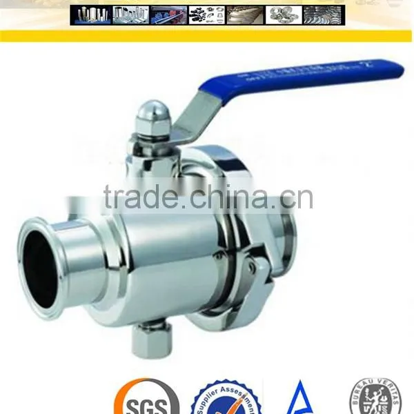 SUS304 Stainless Steel Food Grade Sanitary Ball Valve photo-5