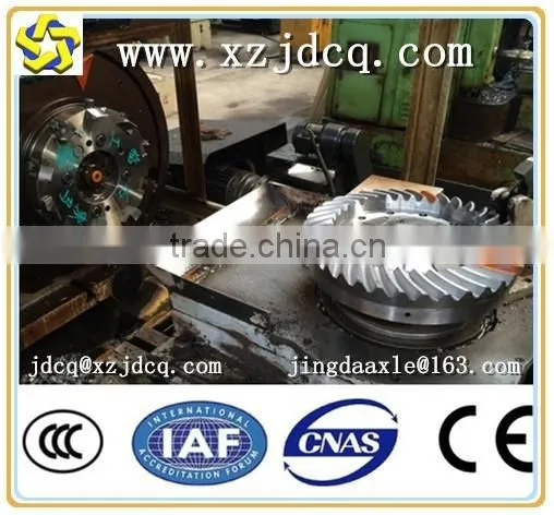 Liugong 5 Ton Wheel Loader Spare Parts 50C Spiral Bevel Gear Crown Gear 8/37 Bevel Gear Construction Machinery Parts Gears photo-6
