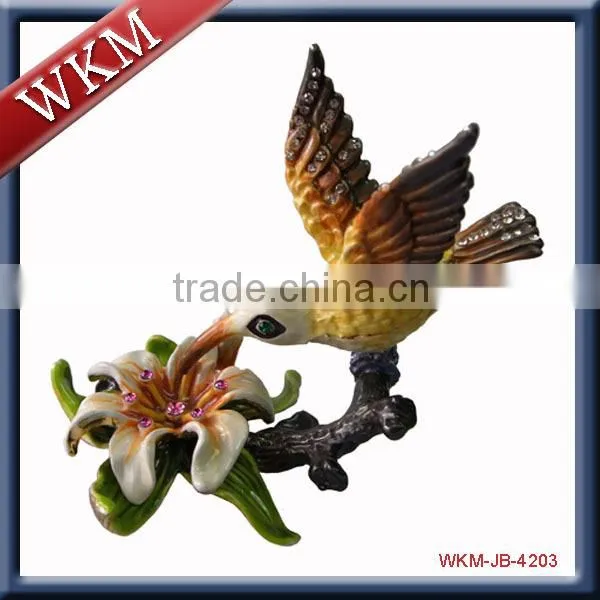 Metal Jewelry Gift Box for Wedding Couple photo-2