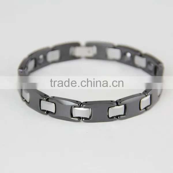 Top Quality Hot Sale Fashion Tungsten Jewelry Men's Health Germaniun Magnetic Tungsten Bracelet photo-2