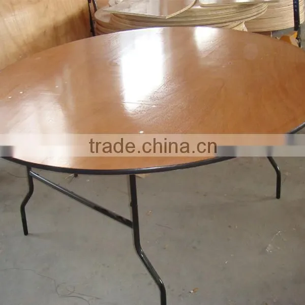 High Quality Plywood Wooden Folding Table photo-4