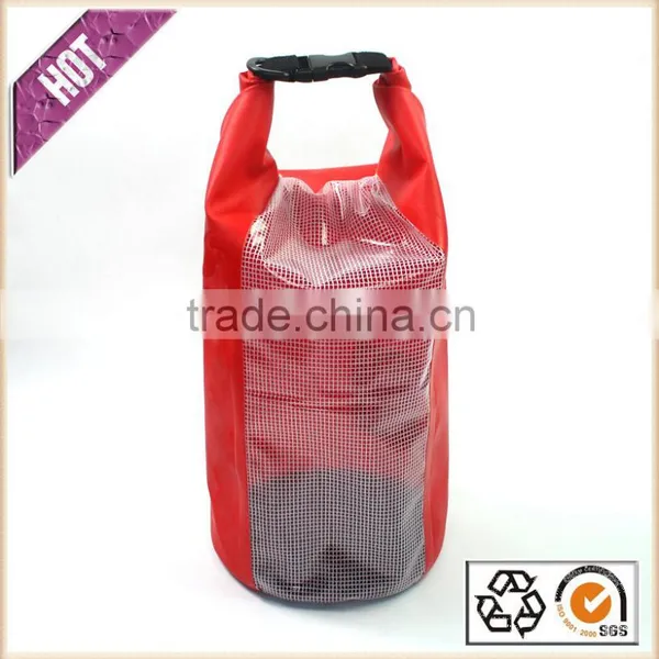 2016 Hot Sale Dry Bag Transparent Ripstop Strip Window Waterproof Dry Bag For Drifting photo-2