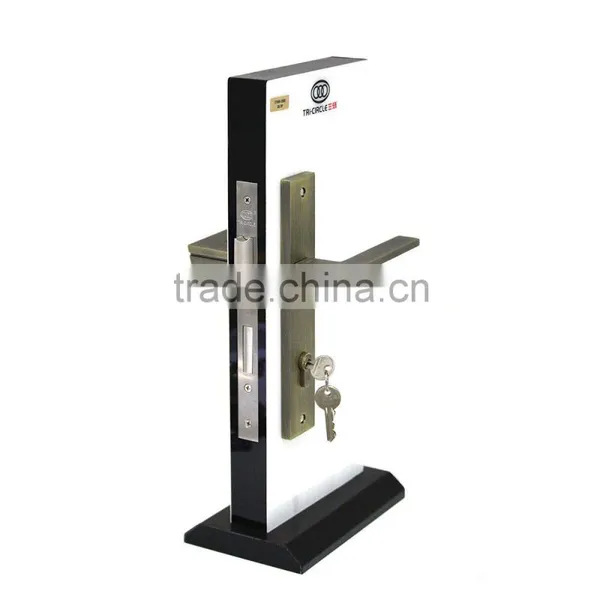 TRI-CIRCLE Zinc Alloy Handle Door Lock Set, Door Lock and Handle photo-5