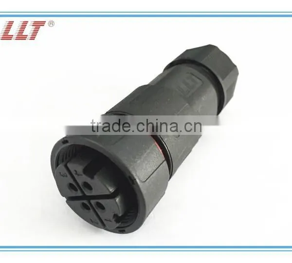 IP67 Field Assembly 4 Pin Screw Terminal Cable Connector photo-2